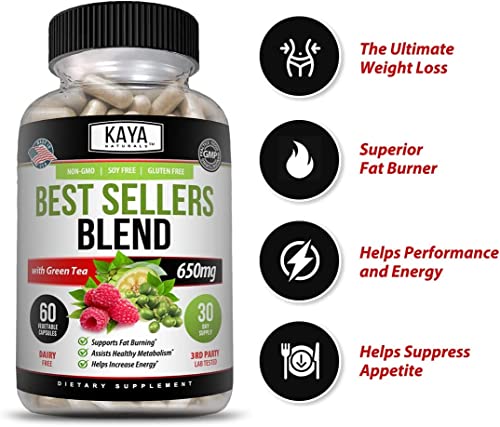 Kaya Naturals Best Sellers Blend - Increase Energy to Burn Belly Fat | Improve Healthy