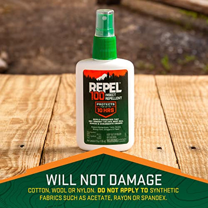 Repel 100 Insect Repellent, Repels Mosquitos, Ticks and Gnats, For Severe
