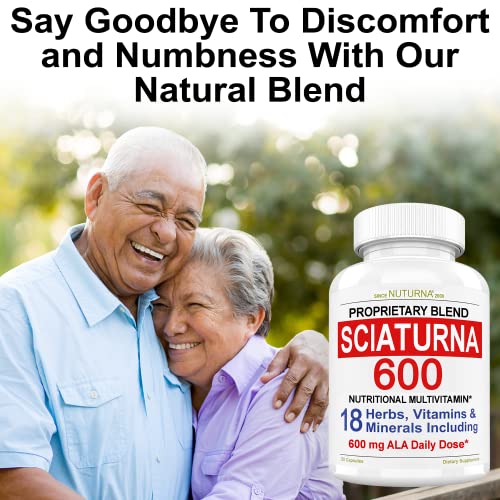 Sciatica Supplement with 600 mg Alpha Lipoic Acid - Sciatic Nerve Support