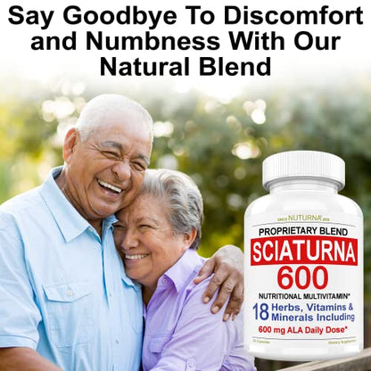 Sciatica Supplement with 600 mg Alpha Lipoic Acid - Sciatic Nerve Support