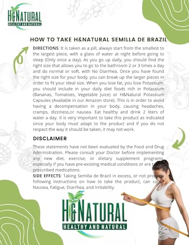 Semilla de Brazil 100% Authentic Brasil Seed All Natural Supplement Pure Brazilian