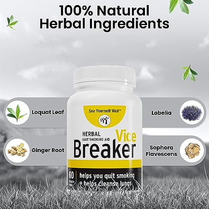 Vice Breaker: Quit Smoking for The Last Time. Stop Smoking Within 30 Days