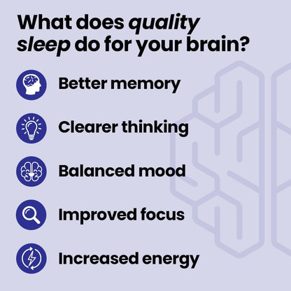 LifeSeasons NeuroQ Sleep Now - Natural Sleep Support Supplement - Maintain Healthy Sleep Cycles & Brain Function - Melatonin & L-Theanine - Non-Habit Forming - 30 Mint Oral Strips
