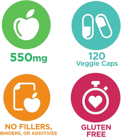 Alpha-Lipoic Acid by Dr. Danielle, Neuropathy Support, Non-GMO, Gluten-Free, Vegan, Soy-Free, Promotes Healthy Blood Sugar, Alpha R Lipoic Acid R-ALA, R-ALA, 120 Veggie Caps