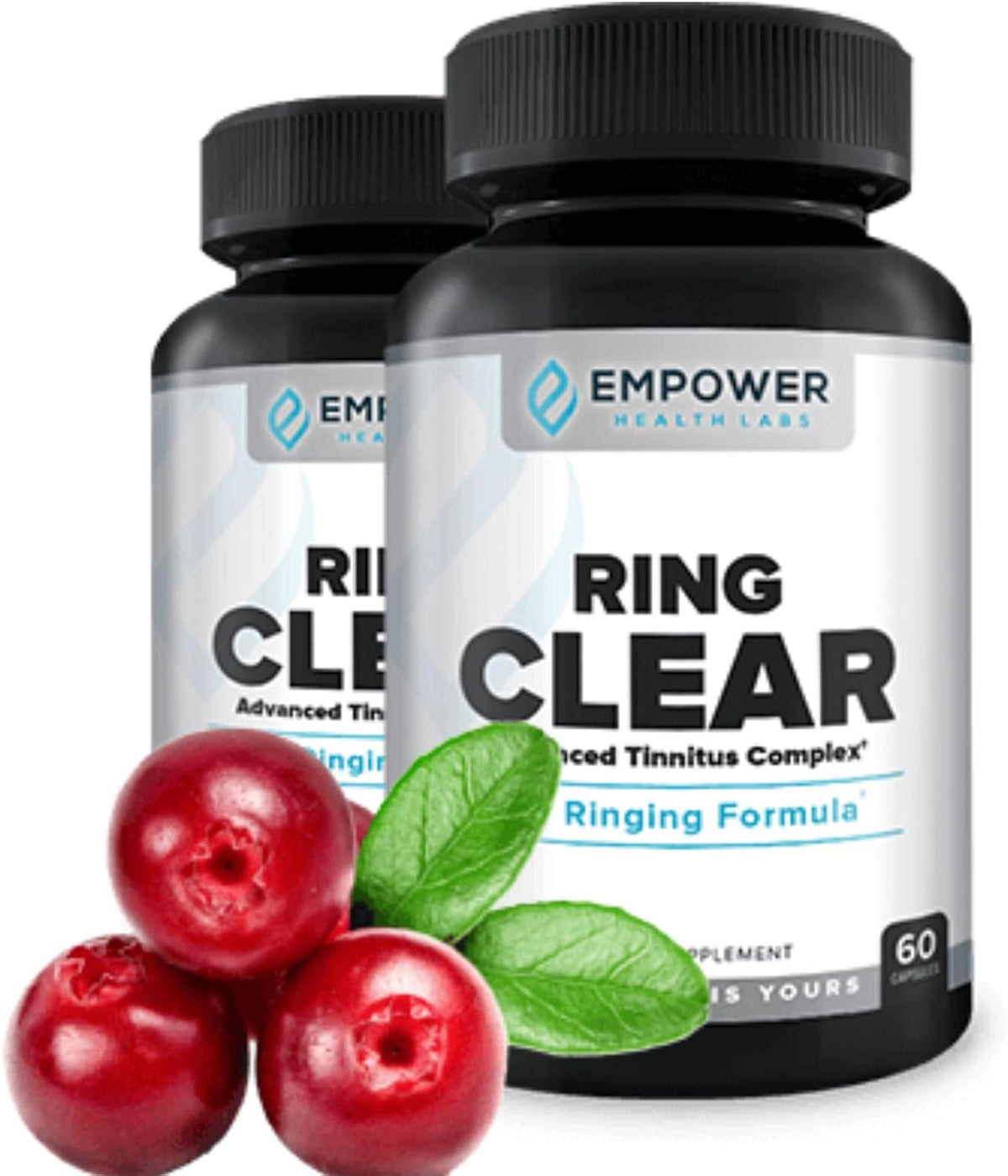 Ring Clear All-Natural Ear Buzz Relief Formula for Lasting Relief from Incessant Ear Buzzing - 30-Day Supply