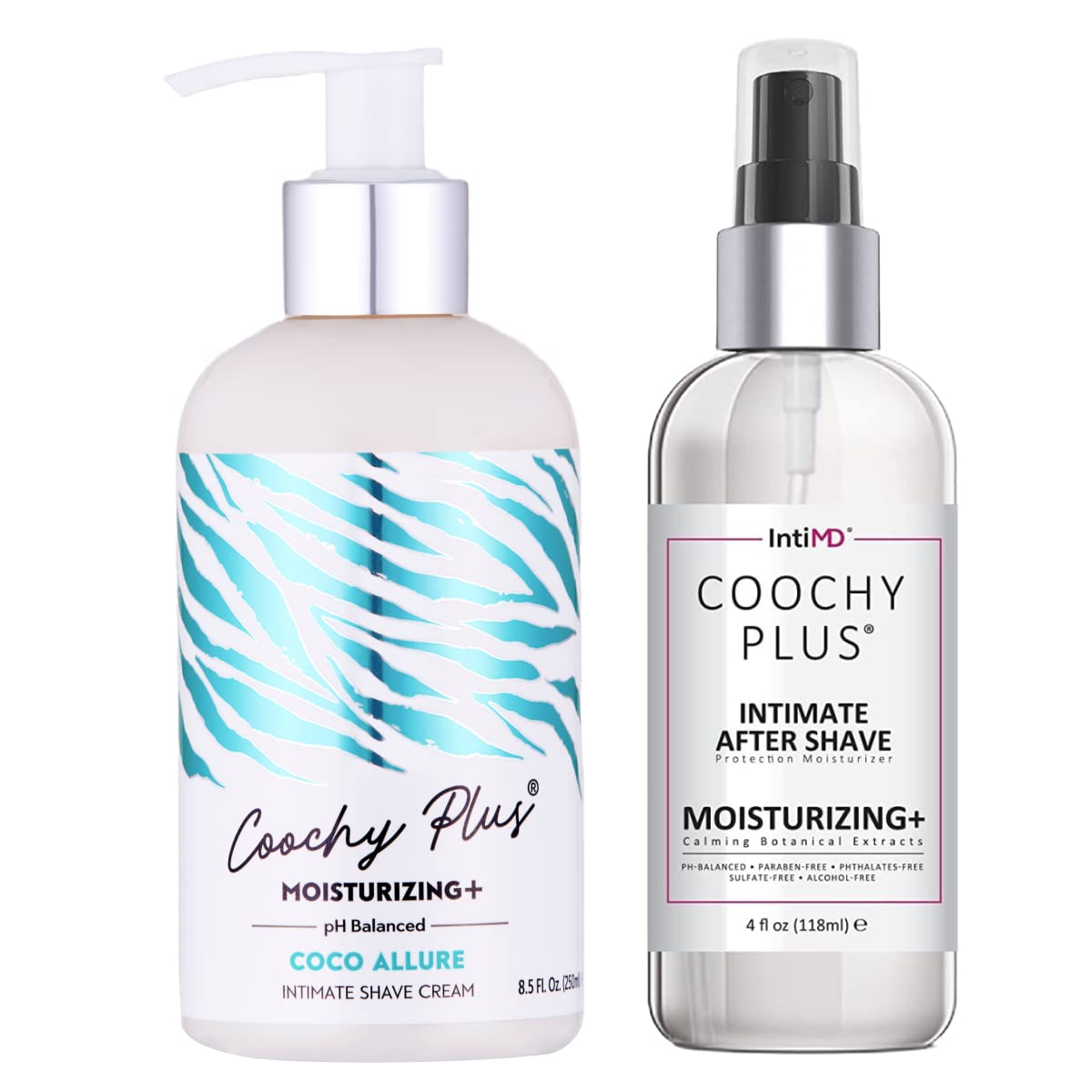 Coochy Plus Intimate Shaving Complete Kit - COCO ALLURE & Organic After Shave Protection