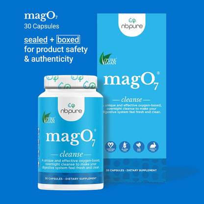 nbpure Mag O7 Oxygen Digestive System and Colon Cleanse and Detox Capsules