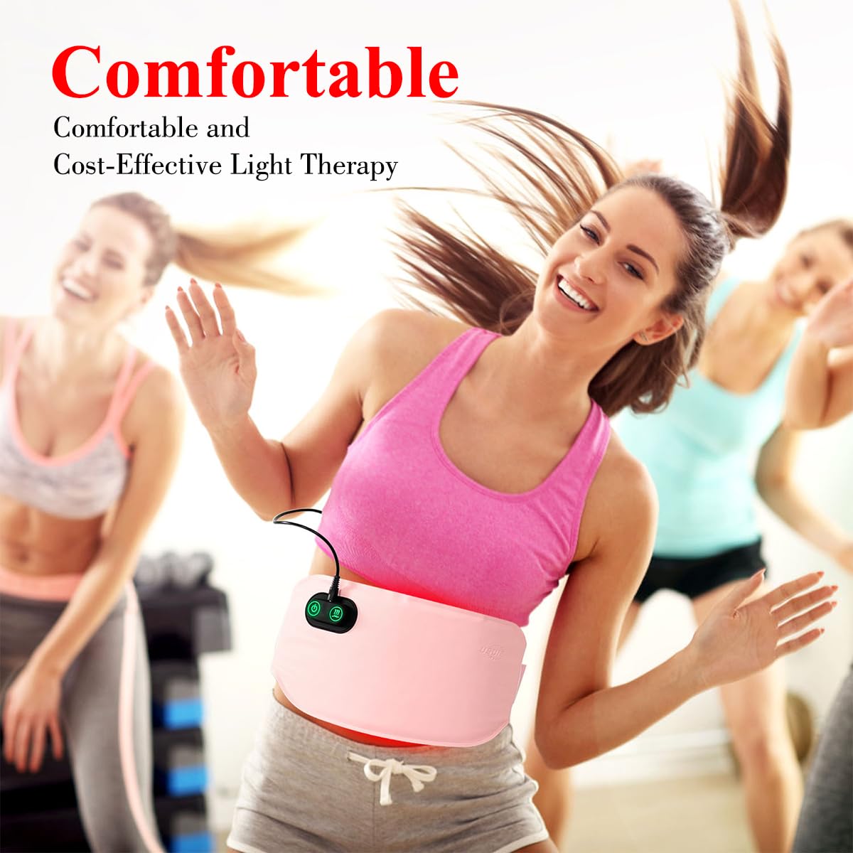 Red Light Therapy Belt for Body, Infrared Light Therapy for Pain Relief, Waterproof Red Light Therapy