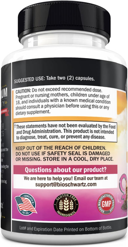 Herbal Menopause Support for Women - Supports Healthy Mood and Balance