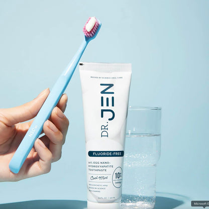 Dr. Jen Premium Toothbrush, Gentle on Teeth and Gums