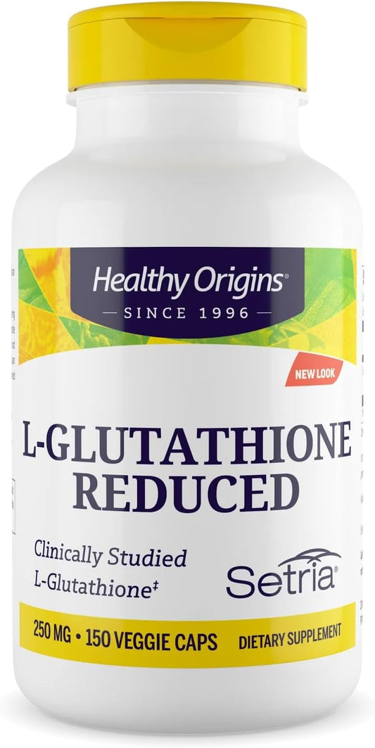 Healthy Origins Setria L-Glutathione 250 mg, 150 Veggie Caps