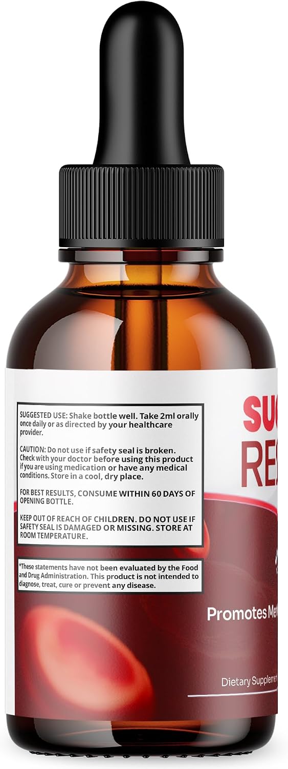 Sugar Reset Drops, SugarReset Advanced Blood Support Supplement 30 Servings