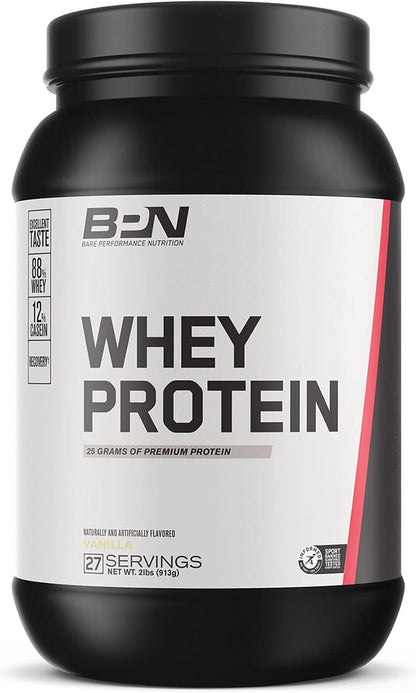 BARE PERFORMANCE NUTRITION BPN Whey Protein & Flight Blue Raspberry Bundle
