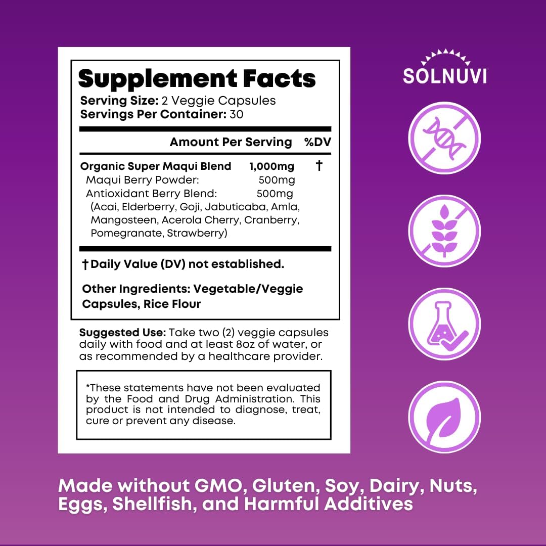 Ultra Metabolism Boost Duo Bundle - Super Maqui Berry & Morosil C3G - Metabolism, Immune, Wellness Support - Non GMO, Gluten Free, Vegan Supplements