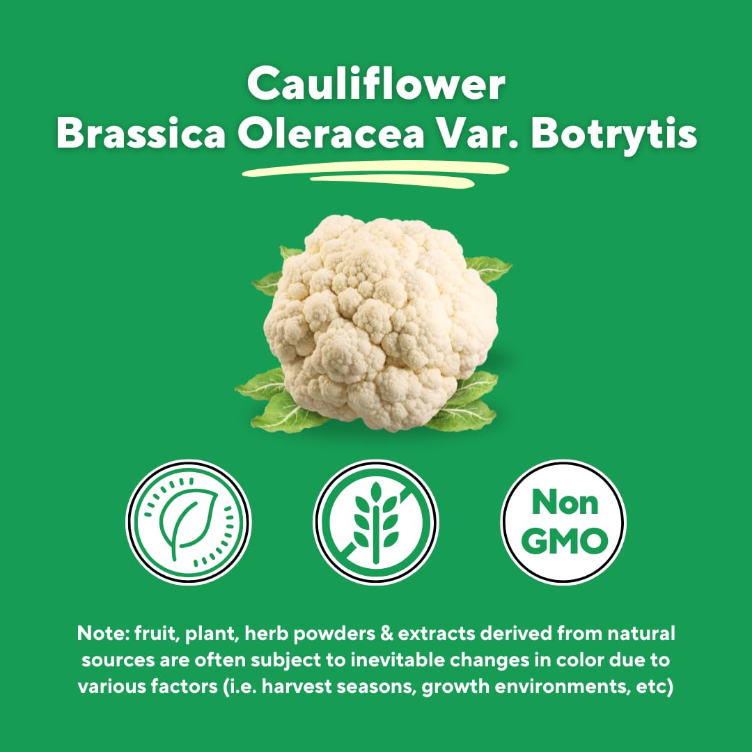Vitapia Organic Broccoli Sprout & Broccoli Extract for Sulforaphane, Antioxidant, Brain, Skin, Heart Health Support - 120 Veggie Capsules - Non-GMO, Gluten-Free, Vegan-Friendly Supplement