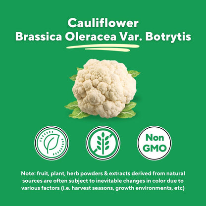 Vitapia Organic Broccoli Sprout & Broccoli Extract for Sulforaphane, Antioxidant, Brain, Skin, Heart Health Support - 120 Veggie Capsules - Non-GMO, Gluten-Free, Vegan-Friendly Supplement