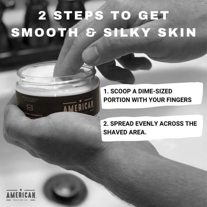 After Shave Balm for Smooth (Original Scent), Silky & Irritation Free Skin, Soothes and Moist