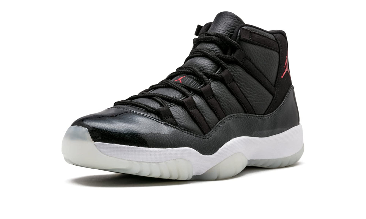 Nike Mens Air Jordan 11 Retro 72/10" Black/Gym Red-White-Anthracite Leather Size 9