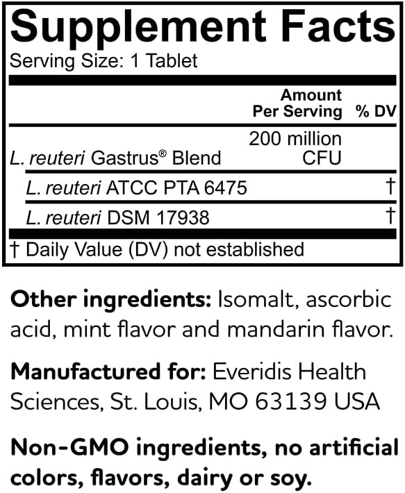 BioGaia Protectis Immune Active Kids Probiotic Gastrus Chewable Tablets Bundle