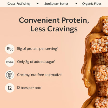 ProMix Nutrition Protein Puff Bars - Variety Pack - Vanilla, Chocolate, Strawberry, Blueberry - Marshmallow Crispy Treat - High Protein & Low Calorie - 12 Bars