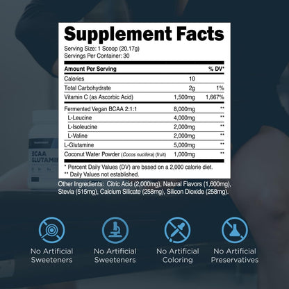 Transparent Labs Lean Pre-Workout Powder (30 Servings, Strawberry Lemonade) & BCAA Glutamine (30 Servings, Strawberry Lemonade)