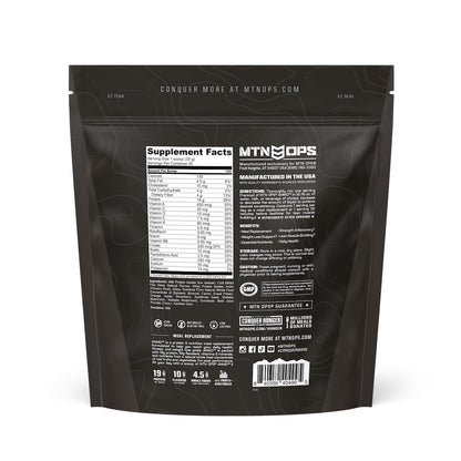 MTN OPS Ammo Meal Replacement Protein Powder, Peanut Butter Chocolate