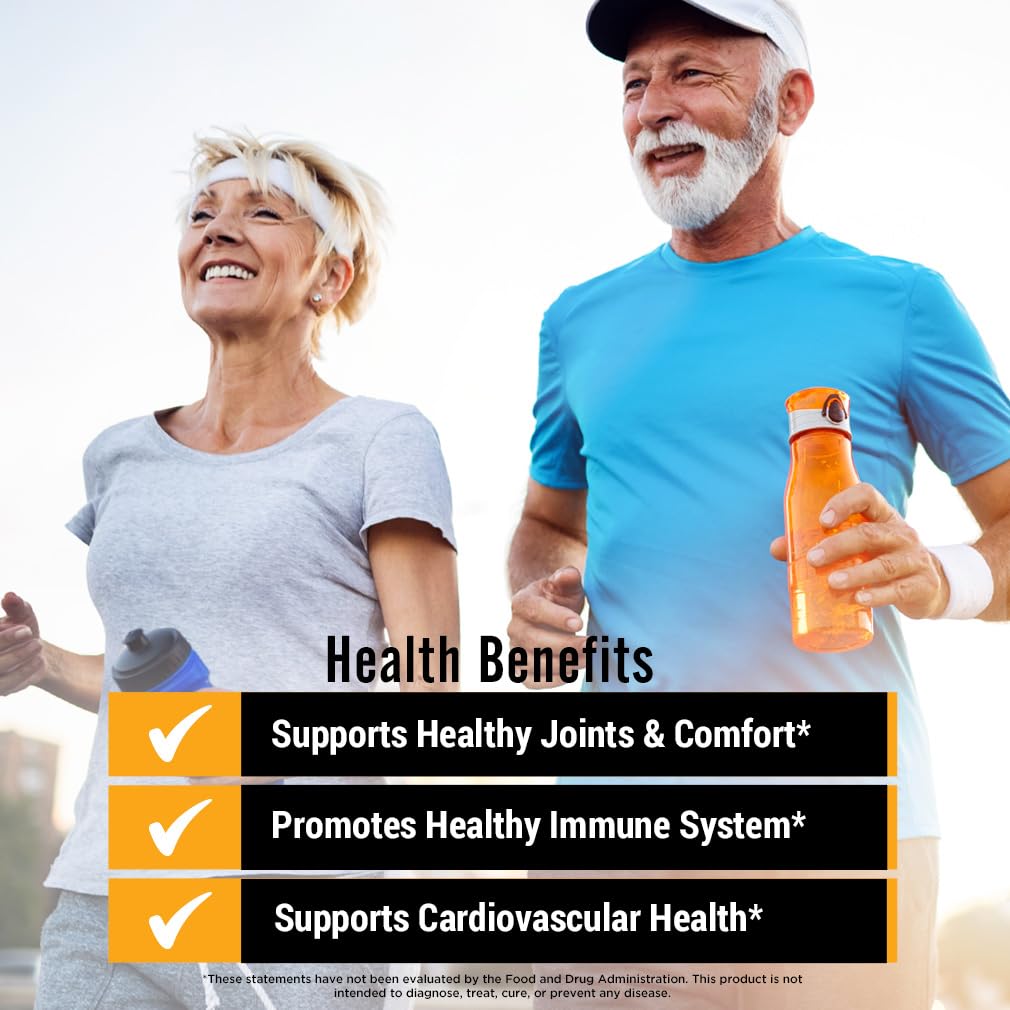 Turmeric Curcumin with BioPerine Black Pepper & 95% Curcuminoids, 1965mg, Maximum