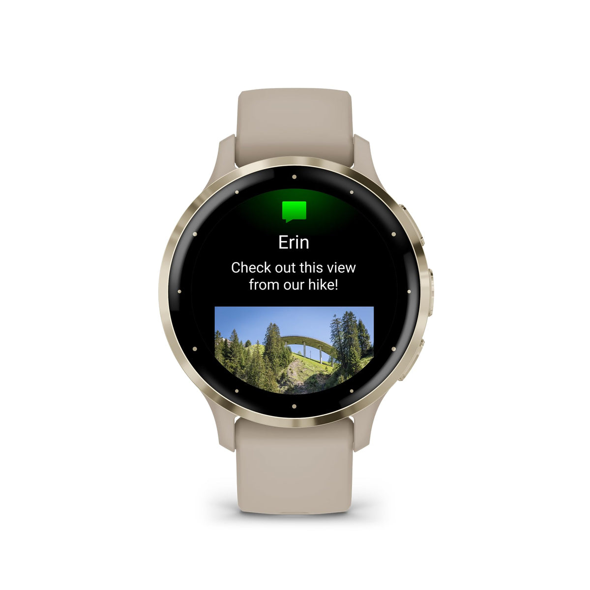 Garmin Venu® 3S, Premium Fitness Smartwatch, 41mm, French Gray