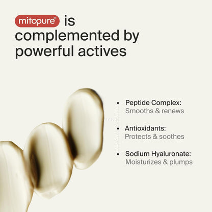 Timeline Mitopure™ - The Eye Cream Anti-Aging Cream for Wrinkles, Dark Circles & Under Eye Bags with Urolithin A & Niacinamide - .67 Fl Oz