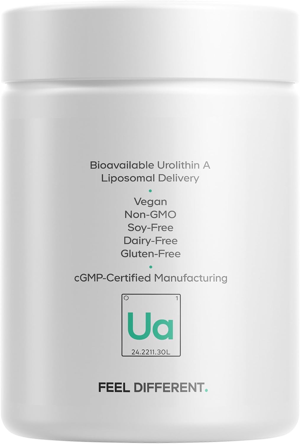 Codeage Liposomal Urolithin A Supplement 500mg Per Serving + Resveratrol, Betaine, CoQ10, Ellagitannins - A New Frontier Beyond NADH, NMN, NAD, NR, and PQQ Vitamins - Bioavailable - 60 Capsules
