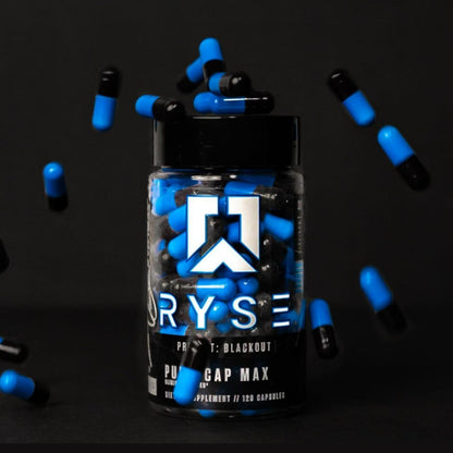 RYSE Up Supplements Project Blackout Pump Cap Max | Stimulant Free Pump Formula