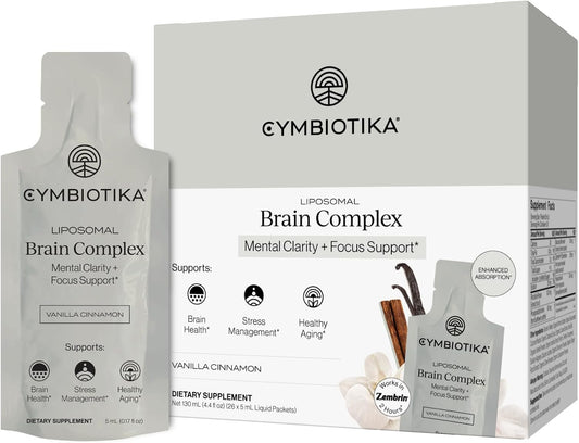 CYMBIOTIKA Liposomal Brain Complex for Focus, Mood & Memory