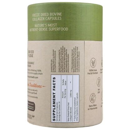 Bovine Organ Complex 3000mg per Serving (30 Servings) | Pancreas, Liver, Spleen, Kidney, Heart (600 Mg per Organ per Capsule) Grass Fed