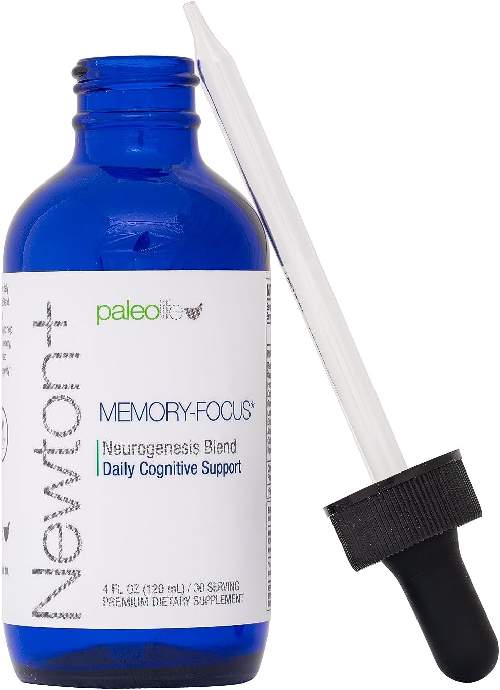 Newton+ Premium Brain Supplement for Memory, Focus and Concentration. Enhances Cognitive processes and Mental Clarity. 30 Servings