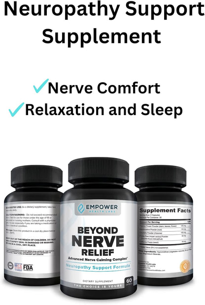 Beyond Nerve Relief All-Natural Solution for Nerve Relief - 30-Day Supply