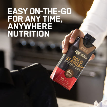 Optimum Nutrition Gold Standard Protein Shake, 24g Protein, Ready to Drink Protein Shake