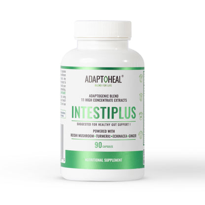 ADAPTOHEAL Intestiplus Adaptogen Gut Support Turmeric (180 Caps)
