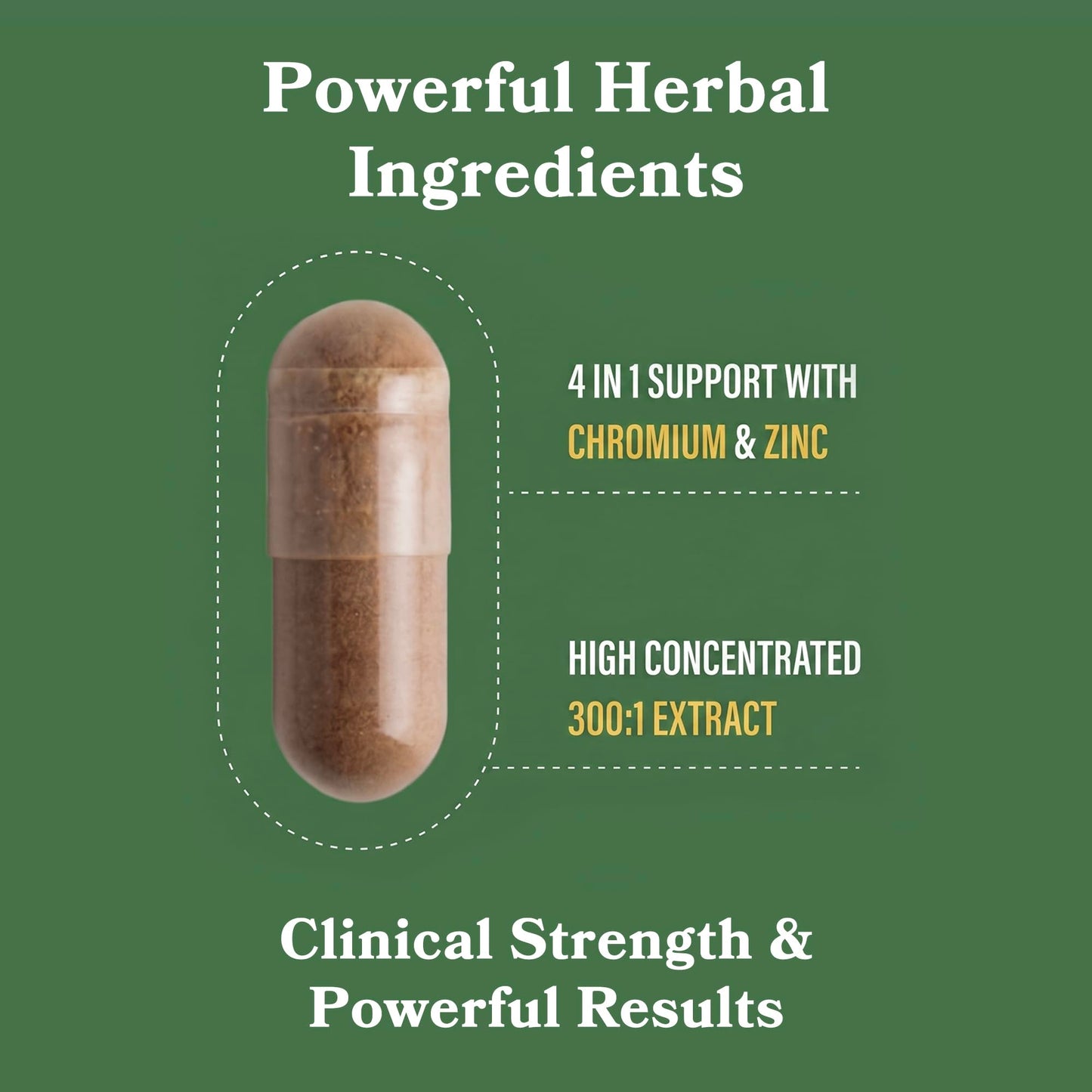 DAIKEN Bitter Melon, Cinnamon & Chromium, 100% Vegetarian Bitter Melon Capsules with Cinnamon Chromium & Zinc, 60 Capsules
