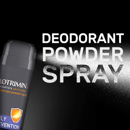 Lotrimin AF Athlete's Foot Daily Prevention Deodorant Powder Spray