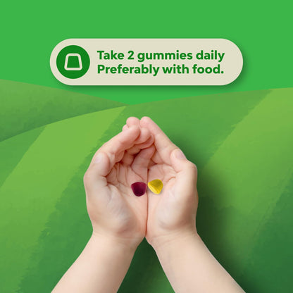 Natures Craft High Prebiotic Fiber Gummies for Kids - Dietary Fiber Supplements for Digestion & Constipation - Chicory Root Kids Immune Gummies - Non-GMO Digestive Nutritional Supplements - 120 Count