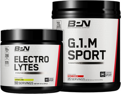 BPN G.1.M. Go One More Endurance Training Fuel & Electrolytes Powder Bundle