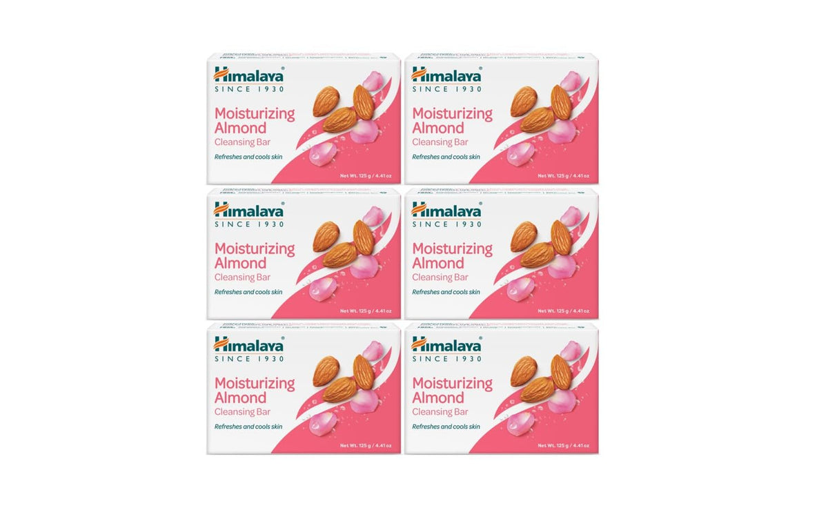 Himalaya Nourishing Cream & Honey Cleansing Bar Soap, 4.41 oz, 6 Pack