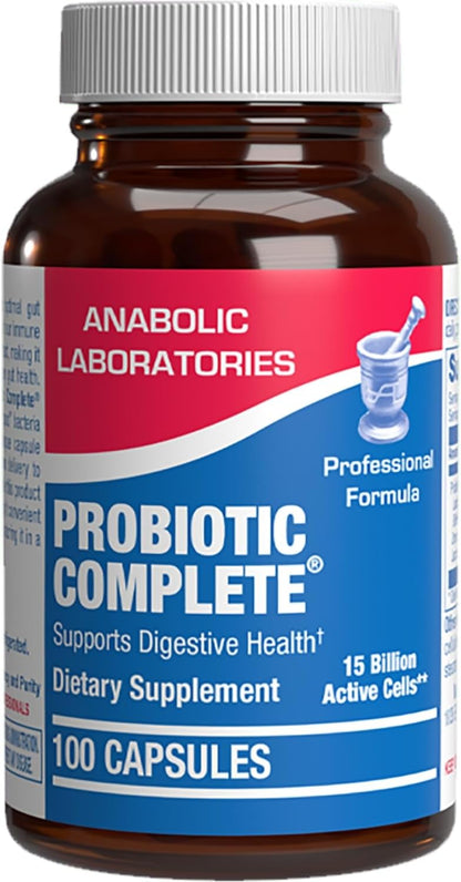 Advanced Digestive Probiotics for Women & Men - 4 in 1 Quadbiotic for Women & Men with Lactobacillus and Bifidobacterium Probiotics for Digestive Health Bloating and Constipation - 100 Servings