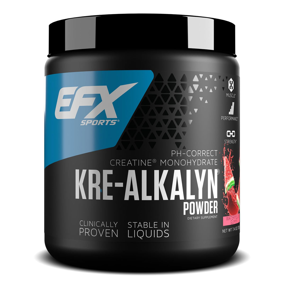 EFX Sports Kre-Alkalyn EFX Powder | pH Correct Creatine Monohydrate Powder Supple