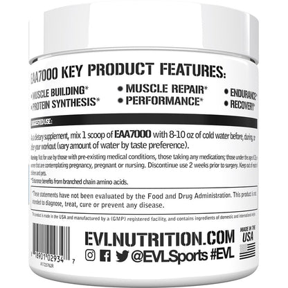 EAAs Amino Acids Powder - EAA Essential Amino Acids Pre & Post Workout Powder for Muscle Building Endurance and Recovery Support with 7g per Serving Plus 5g BCAAs (Pink Lemonade, 30 Servings)