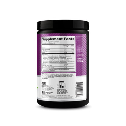 Optimum Nutrition Amino Energy - Pre Workout with Green Tea, BCAA, Amino Acids