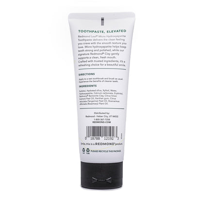 REDMOND Leaf Micro Hydroxyapatite Toothpaste Tube (Variety Pack)