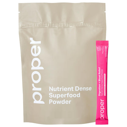 Proper The Pinks Digestive Bloat Relief - Gut Health Probiotic Drink Mix