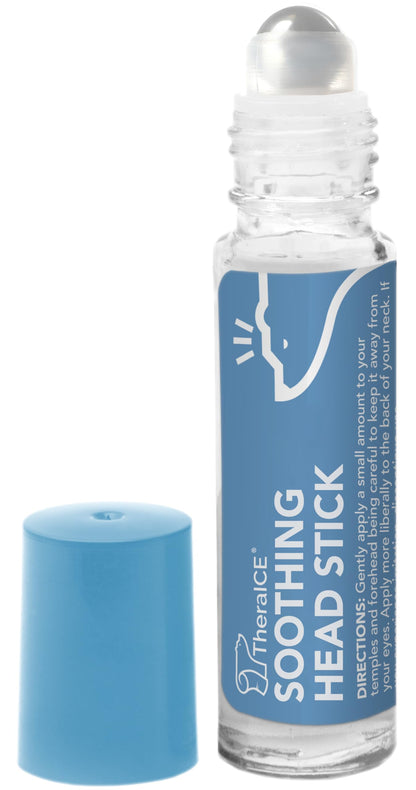 TheraICE Soothing Head Stick 10 ml (.33-Oz) Essential Oil Roll on Aromatherapy