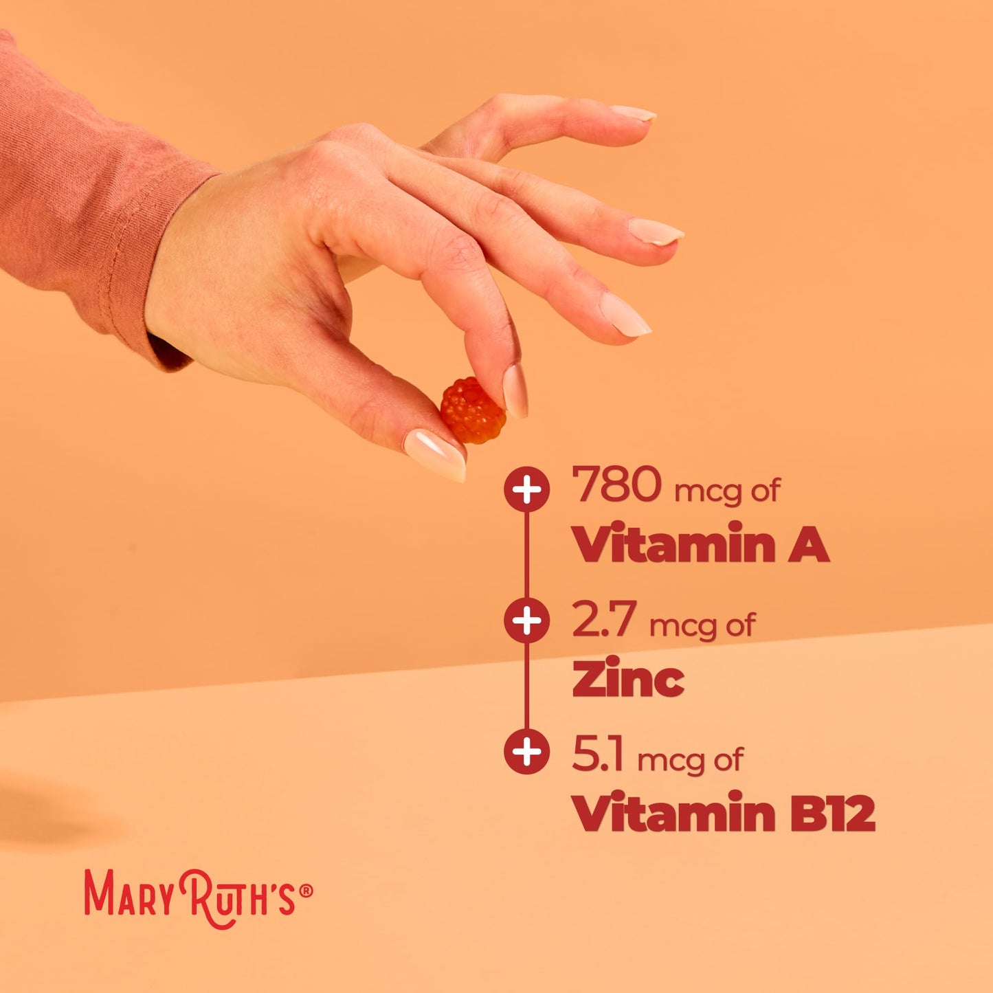 MARYRUTH'S Kids Vitamins | Multi | Sugar Free | 2 Month Supply | Kids Multivitamin Gummies for Ages 2+ | Vegan | Only 1 Gummy a Day | 60 Count